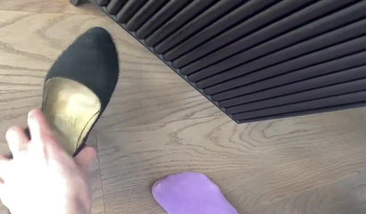 Little blonde getting screwed hard at the porn casting