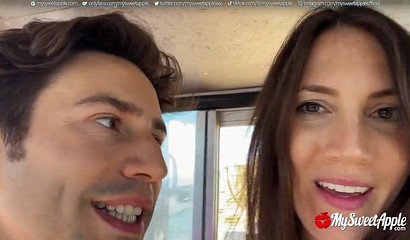 Hottie blows & fucks me 800m above ground