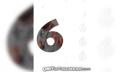 Tiny-boobed dolls stripping and sucking dicks in a compilation