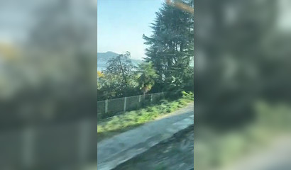 Slutty Italian teen shamelessly blows a dick in public