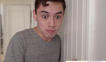 MILF with big natural tits Demi Nova Says screws a young boy