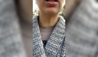 Maevaa Sinaloa enjoys oral creampie outdoors