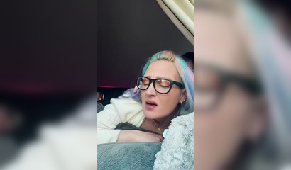 Filling Her Mouth and Pussy Before Dinner