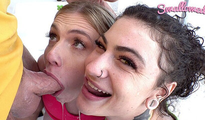 Rebel Rhyder & Lydia Black's Suck Fest