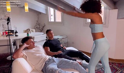 Double Blowjob with Denis Dosio and His Brother