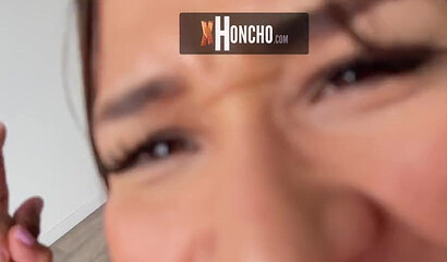 They say that Latinas are always hungry for more huge dicks and cum