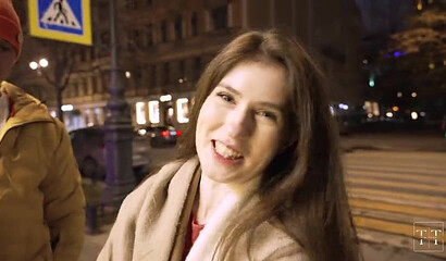 Depraved amateur girl has dirty sex with a new buddy in a hostel