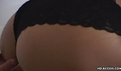 Hooker in sexy fishnet bodystocking gives amazing fellatio