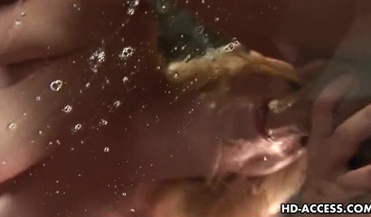 Tattooed blonde Adrianna Nicole gobbling throbbing white penis