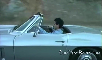 Naughty babes show off their hot cock sucking skills and get facialed