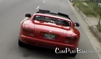 Petite vixens gobbling big black cocks and getting facialed