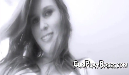 Collection of sexy busty babes getting facialized