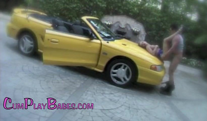 Slutty bitches with amazing bodies ger spectacular facial