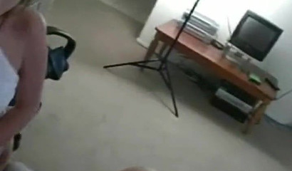 Skinny sluts with blonde hair enjoy blowjob together