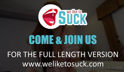 Skinny brunette girl with tiny tits Stephie Staar shows her blowjob skills