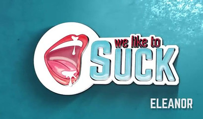 Shy brunette teen gives her friend a blowjob and gets smashed