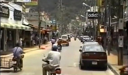 Thai hookers displaying their fake tits skinny bodies and enjoy sex parties