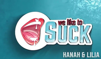 Sexy brunettes Pola Sunshine & Sheri Vi get face fucked in threesome