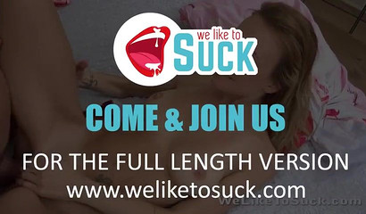 Czech cutie Belle Claire gives her sleepy man hot blowjob and gets fucked