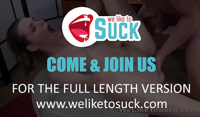 Sexy schoolgirl gets tricked and face fucked by her teacher