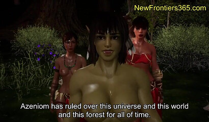 18-Year-Old Harem Girl Gets Huge Facial