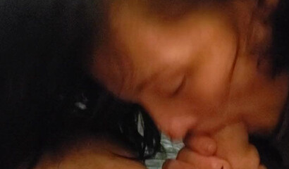 Milf Swallows Pool Guy's Cum Before Work