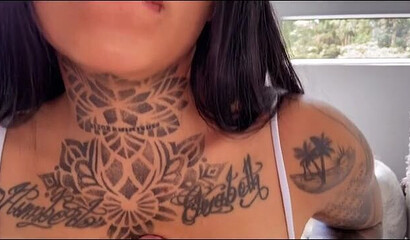 Sexy Latina Model Gives POV Blowjob