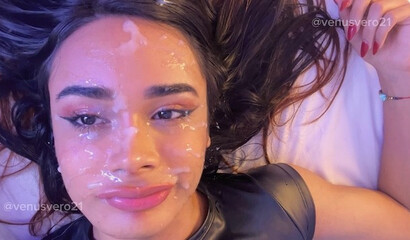 Venusvero21's Huge Self Facial