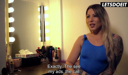 German MILF Mia Blow Fucks Big Dick Fan - LETSDOEIT