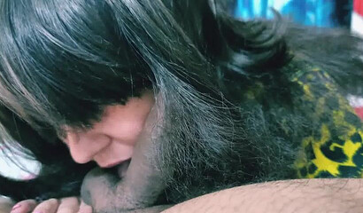 Slutty Wife Swallows Big Interracial Cock