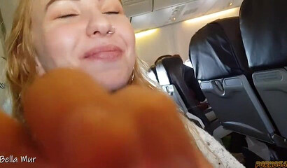 Blowjob on a plane beats Devil’s invention for mid-flight distraction