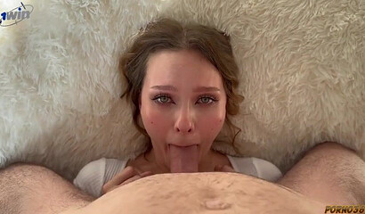 Stepsister’s caught smoking blowjob payoff