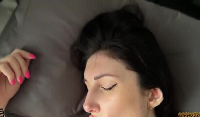 Lisa Virgin’s lazy morning mouth fuck