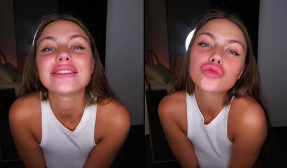 She’s a natural at the art of the blowjob