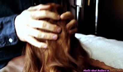 Britney Amber blackmailed into a happy ending