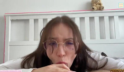 The honor student who learned to suck from a textbook