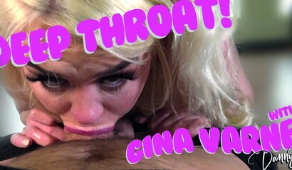British Blonde Gina Varney Takes Danny D's Big Dick Deep