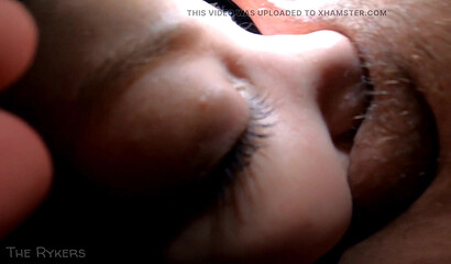 Mya Lane's Tongue Worships a Massive Cock and Balls