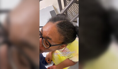 Young Slutmeout9 Has Fun With Stepdad On Bring Your Daughter To Work Day