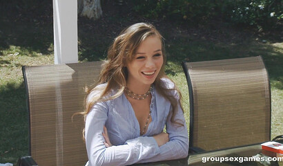 Capri Anderson's Outdoor Threesome Trouble