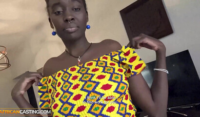Dark-Skinned Babe Rides BWC After Rough Deepthroat