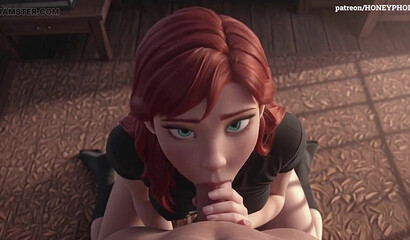 Anna's Frozen 3D Adventure : Un point de vue subjectif sur un jouet à gorge profonde
