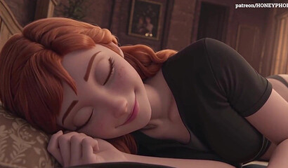 Anna's Frozen 3D Adventure : Un point de vue subjectif sur un jouet à gorge profonde
