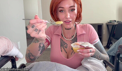 Kitty Quinn's Surprise Cumshot for Her Step Son