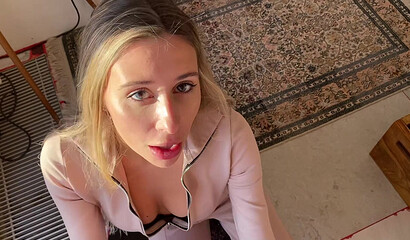 Tory Sweety's Huge Cumshot Blowjob