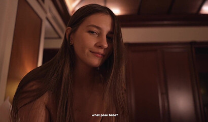 Busty Young Adult Gets a Deep Creampie After Her Nude Photoshoot