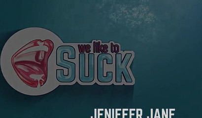 Beautiful housewife with huge tits gives lovely blowjob before sex