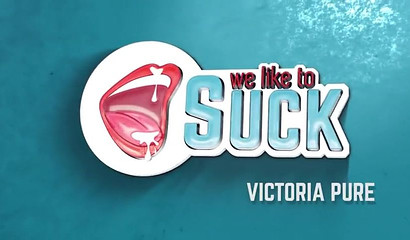 Blonde slut with shaved cunt Amy Pink rides big shaft