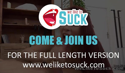 Super hot Paula Shy comes to give a guy the blowjob of his life