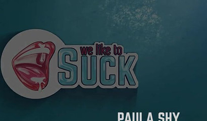 Super hot Paula Shy comes to give a guy the blowjob of his life